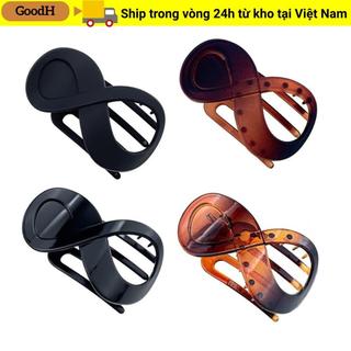 Kẹp mỏ vịt GOODH​​, tay cầm chống trượt, mũ đội đầu nhựa thanh lịch, phụ kiện tạo kiểu nữ