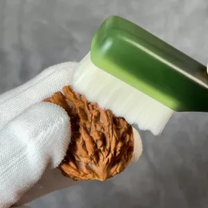 Nhỏ Mười Ngàn Bàn Chải Tóc Mini Smoothie Giao Thông Đèn Wenwan Bàn Chải Mềm Cứng Mười Ngàn Tóc Quả óc chó King Kong Làm Sạch Primer Đóng Gói Bột Màu