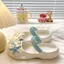 Dép xỏ ngón chân sửa đổi hình dạng dài không mệt mỏi Dép xỏ ngón hợp thời trang Giày eva lỗ ngôi sao dễ thương hợp thời trang