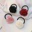 Pháp Satin Hoa Hồng Dây Buộc Tóc Đuôi Ngựa Dây Buộc Tóc Tính Khí Ngọt Ngào Cá Tính Retro Cao Cấp Cao Cấp Dây Buộc Tóc Phụ Kiện Tóc
