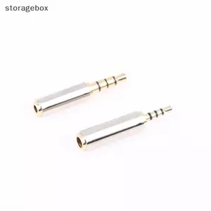1 / 3 Cái Bộ chuyển đổi âm thanh 3,5 mm đến 2,5 mm / 2,5 mm sang 3,5 mm Bộ chuyển đổi cáp Aux Bộ khuếch đại tai nghe âm thanh nổi Micrô Ja Đẹp