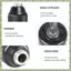 3 JAW SDS Chuck Adapter Cho -Series SDS-Plus Búa, 3Jaw 1 / 2Inch Keyless Chuck Với SDS-Plus Shank