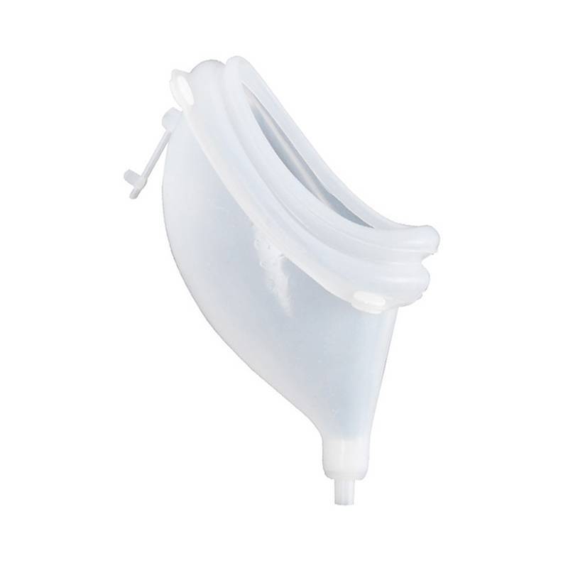 CANAMEK Có Thể Tái Sử Dụng Nam Bồn Tiểu Silicon 2000ml Túi Thu Túi Phễu Di Động Cho Bệnh Viện Giường Bệnh Nhân Ngoài Trời CSF