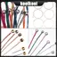 Kool Pack gồm 6 dây đàn guitar Acoustic đầy màu sắc Bộ dây đàn guitar dân gian để nâng cao trải nghiệm chơi và dễ dàng thay thế