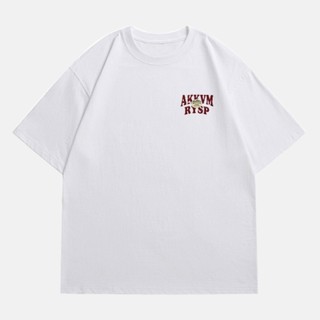 COD (Giao hàng trong 24 giờ) Áo Thun Nam Streetwear In Chữ English Form Rộng #5384