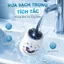 🔥Xoay 360° chổi vệ sinh phòng tắm đáng yêu cán dài / Chổi chống bắn vệ sinh bồn cầu cao cấp / Dụng cụ lau sạch mọi khe