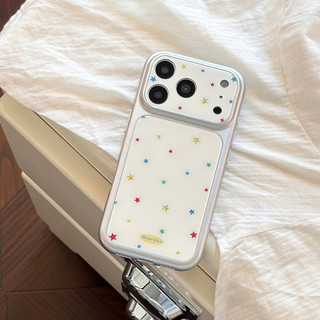 [Sheren] Ốp Điện Thoại Ngôi Sao Toàn Màn Hình Gilt Thích Hợp Cho i17 16 15 14 13 12 11 pro max Vỏ Bảo Vệ Chống Sốc