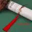 SRVN Ice Floloss Fan Treo sel Antique Hanfu Trang trí sel Sườn xám ép Plaet Phong cách dân tộc Trang trí nhà cửa.