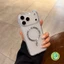 Ốp Điện Thoại Từ Tính Cho Redmi Note 15 14 SE 14S 13 12 Turbo Pro Plus Pro + 5G 4G Vỏ Sạc Không Dây Trong Suốt Mờ Kinh Doanh Dễ Thương