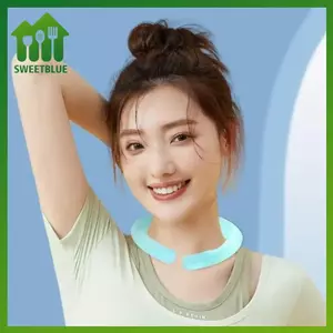 SWEET Mùa Hè Ne Vòng Làm Mát Ngoài Trời Chạy Bộ Thể Dục Câu Cá Đi Xe Đạp Du Lịch Mát Ne Ring Di Động Ngoài Trời Phụ Kiện Làm Mát n