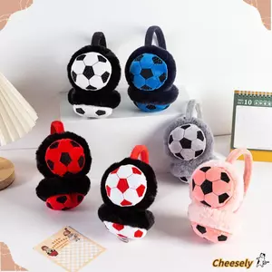 Bịt tai trẻ em CHEESELY, Chống đóng băng Giữ ấm tai bóng đá, Bịt tai bảo vệ tai sang trọng dày dễ thương cho quà tặng trẻ em