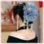 JRP Thời Trang Đa Năng Hoa Tóc Kim Sa Lấp Lánh sel Cá Mập Kẹp Dành Cho Nữ Cô Gái Retro Vuốt Tóc Hoa Thanh Lịch Phụ Kiện Tóc Quà Tặng JRP