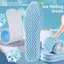 Đế mát mẻ AWNGD, Đế xốp nhớ có độ đàn hồi cao, Hấp thụ sốc Hấp thụ mồ hôi Hấp thụ sốc
