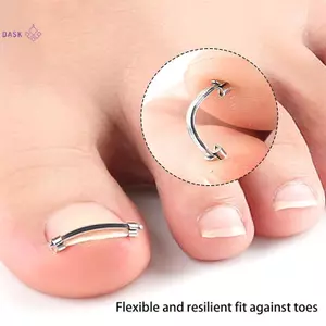 Dụng cụ làm móng chân mọc ngược Chăm sóc móng chân Nhúng ngón chân Làm thẳng Kẹp chỉnh sửa kẹp cong Dụng cụ chỉnh sửa móng chân cho ngón chân