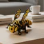 LACYESUK Con ong cơ in 3D, Đồ chơi ong khớp nối có thể di chuyển được in 3D, Quà tặng mô phỏng cánh có thể tháo rời Trang trí bàn làm việc đồ chơi ong khớp nối