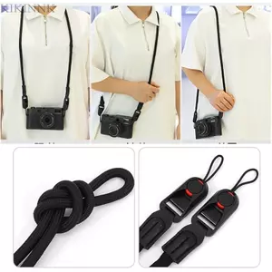 Dây đeo máy ảnh KIKIN Dây bông mềm Dây đeo cổ tay Phong cách phát hành nhanh cho máy ảnh kỹ thuật số và không gương lật Sử dụng