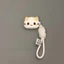 Hộp đựng tai nghe mèo Marshmallow có sẵn Thích hợp cho vỏ bảo vệ Airpodpro3 Niche Bao gồm tất cả Thích hợp cho hộp đựng tai nghe Airpod4 Vỏ mềm chống va chạm Chống sốc