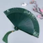 Phong Cách Cổ Điển Nữ Gấp Quạt Nhỏ Di Động Sinh Viên Cao Cấp Sườn Xám Hanfu Phụ Kiện Đạo Cụ Quạt Trẻ Em