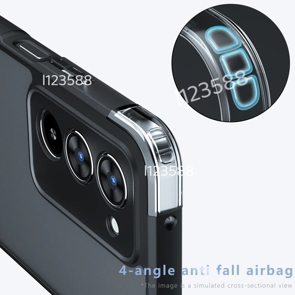 Ốp Lưng Cho Poco M8s 5G Matte Clear Phone Cover Cho Poco M8s 5G 2026 Xiaomi PocoM8s 5G Acrylic PC + TPU Mỏng Chống Sốc