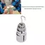 Belleshopp Bộ khối lượng khe cắm phòng thí nghiệm Belleshopp 200gx1 50gx2 20gx2 10gx1Total 350g Thép mạ Chrome Quả cân có rãnh chính xác cho nghiên cứu lớp học tại nhà