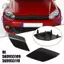 ABS Nhựa Màu Đen Xe Ốp Lưng Đèn Pha Máy Giặt Nắp Cho Golf 6 MK6 2009 2013