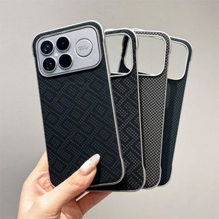 Ốp Điện Thoại Cho Redmi K90Promax K90 Họa Tiết Sợi Carbon Từ Tính Không Khung Cứng Chống Sốc