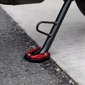 Tấm mở rộng chân xe đạp Kistand Tấm đế lớn chống chìm cho xe máy Đỗ xe ổn định trên mặt đất mềm hoặc không đều đẹp