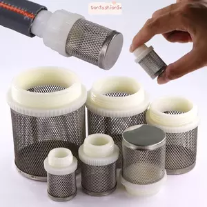 ITRUMPET 1 Bộ lọc màn hình lưới, Bộ lọc ống thép không gỉ 304, Bộ lọc ống nước sạch lắp máy bơm nước 1 / 2 "3 / 4" 1 "cho bể cá thủy lợi vi mô