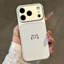 ốp lưng iphone Mèo con xương cá đôi tình nhân Cho Iphone 17 Iphone 11 Pro 12 13 14 15 16 7 xs xr Pro Max Plus IP12PROMAX