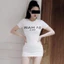 Váy Ôm Body BM Vai Cúc KCloset Đầm Ôm Dáng Chất Cotton Co Giãn Nữ Tính NA180