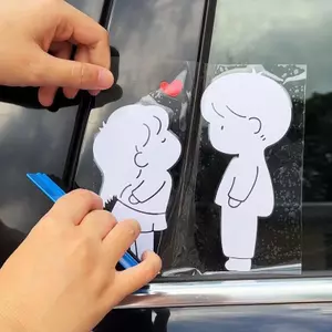 Đề xuất Dán Xe Ô Tô Tình Yêu Cặp Đôi Độc Đáo Sáng Tạo Trang Trí Cửa Sổ Xe Phía Sau Kính Chắn Gió Tam Giác Cửa Sổ Phản Quang Dán 26.3.22