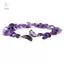 HNKMP 2 Bộ Sromantic Thạch Anh Thạch Anh Obsidian Đính Hạt Bướm Vòng Tay Nữ Co Giãn Lắc Tay Tích Cực Năng LượngDailymute.