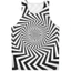 Psychedelic 3D Unisex Tank Top, Áo Vest đường phố ảo ảnh quang học mùa hè, Áo thun không tay mềm mại thoáng khí