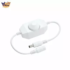 Dải đèn LED Xoay Núm điều chỉnh độ sáng Bộ điều khiển nội tuyến có thể điều chỉnh cho đèn phòng Led Đèn chạy bằng pin
