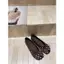 TT Ba Lê Chấm Bi Chia Ngón Chân Giày Nữ Slip-On Nơ Phẳng Xuân Hè Phong Cách Mới Satin Giày Móng Ngựa