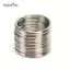 AqToCna 100 Cái / lốc Móc Chìa Khóa DIY Kim Loại Chìa Khóa Chia Nhẫn Vòng Kim Loại Móc Khóa AqToCna