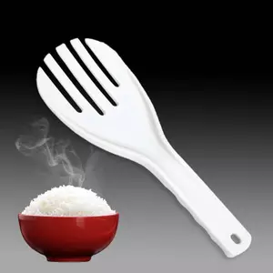 Thìa Cơm Lớn Nhựa Bữa Ăn Thìa Không Sti Nhà Bếp Tiện Ích Tay Cuộn Thìa Xẻng Cơm Đồ Dùng Nhà Bếp Thiên Thần Cơm Nĩa