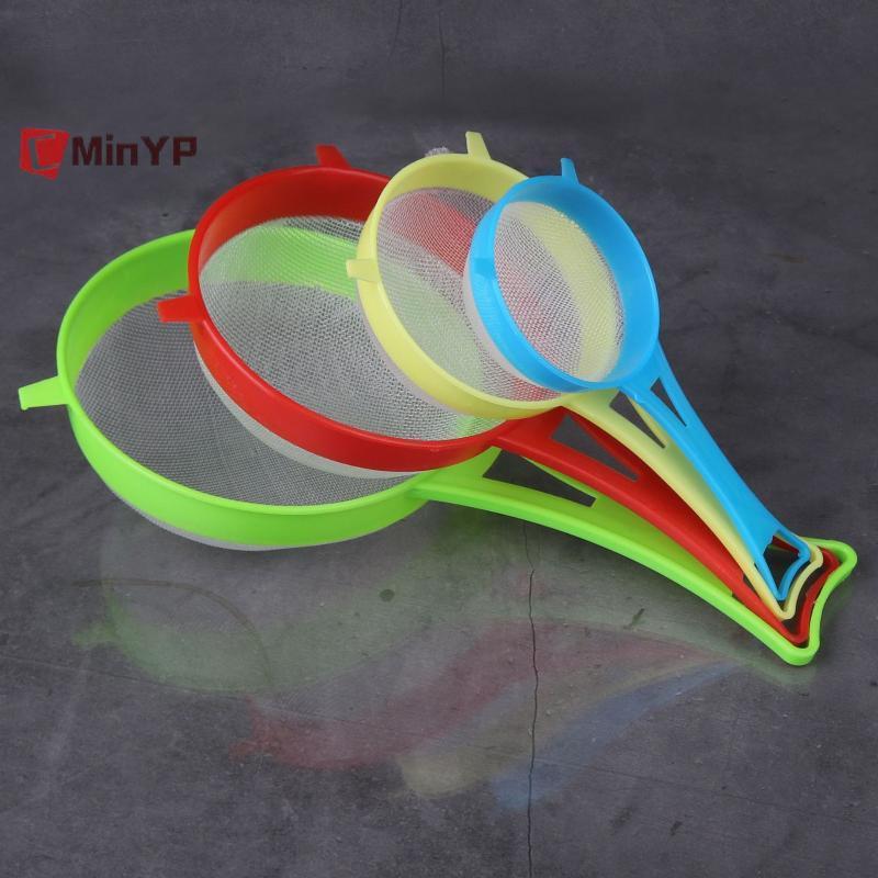 Bộ 4 Bộ lọc lưới đa năng CMinYP có tay cầm - Hoàn hảo cho trà, nước ép, bột mì, sữa đậu nành, v.v.- Tiện ích nhà bếp, dễ lọc vinh quang