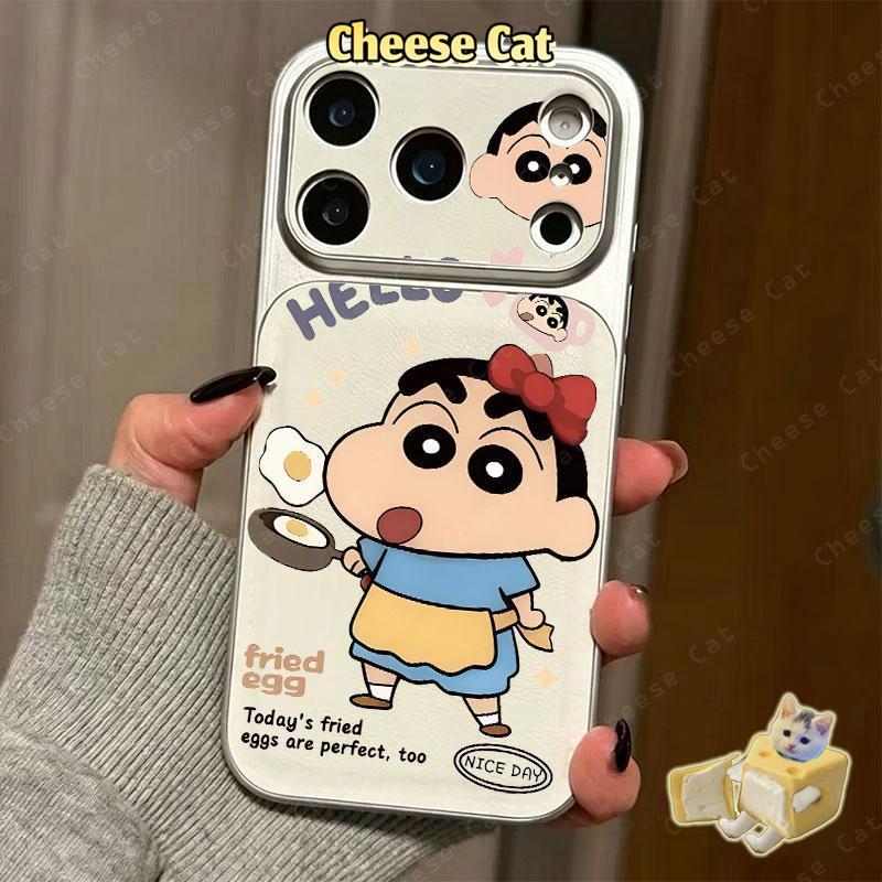 Ốp điện thoại cậu bé đầu bếp nhỏ dễ thương cho iPhone 13 14 15 Plus 16 17 Pro Max XR Xs Max 11 12 Pro Da bảo vệ