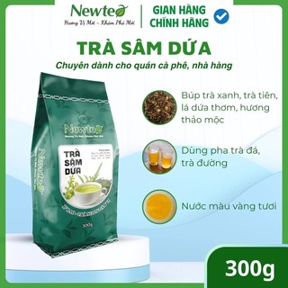COMBO Trà Sâm Dứa 300g + Trà Xanh Lài Ngọc Lan 500g -Chuyên Dùng Pha Chế Trà Sữa, Trà Trái Cây