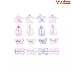 VVDZA 10 / 30 / 50100 Chiếc Kẹp Tóc, Phụ Kiện Tóc Màu Kẹo Kẹp Tóc Trẻ Em, Hình Dạng Các Loại Phong Cách Tóc Mini Barrettes Mặc Hàng Ngày