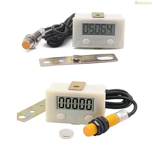 Máy Đếm Điện Tử Màn Hình LCD 5 Chữ Số Chống Sốc