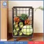 Giỏ đựng đồ nhà bếp có bánh xe, Giỏ lăn tiện ích, Giỏ giặt, Giỏ đựng thức ăn đa năng cho phòng khách
