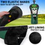 Golf Skull Four-Leaf Clover Golf Club Cover No. 1 Vỏ gỗ Fairway Vỏ bảo vệ chống thấm nước PU