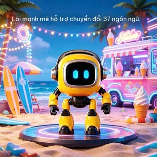 [PHIÊN BẢN NÂNG CẤP] Robot Al Tương Tác Thật Với Trẻ Em - Rèn Luyện Tư Duy Cho Bé - Phản Xa Nhanh Nhẹn