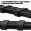 Btsg 12VHPWR 16Pin Đến 2X8Pin Dây Nguồn Cho Card Đồ Họa Máy Tính An Toàn Và Ổn Định Giao Hàng Nguồn Áo Khoác PVC