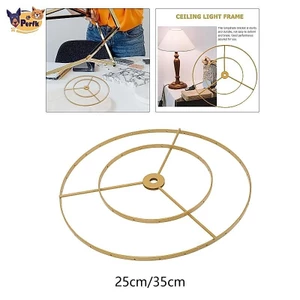Khung chụp đèn cho giá đỡ đèn bàn, Khung giữ đèn DIY, Khung chụp đèn kim loại cho bữa tiệc bảo vệ ánh sáng