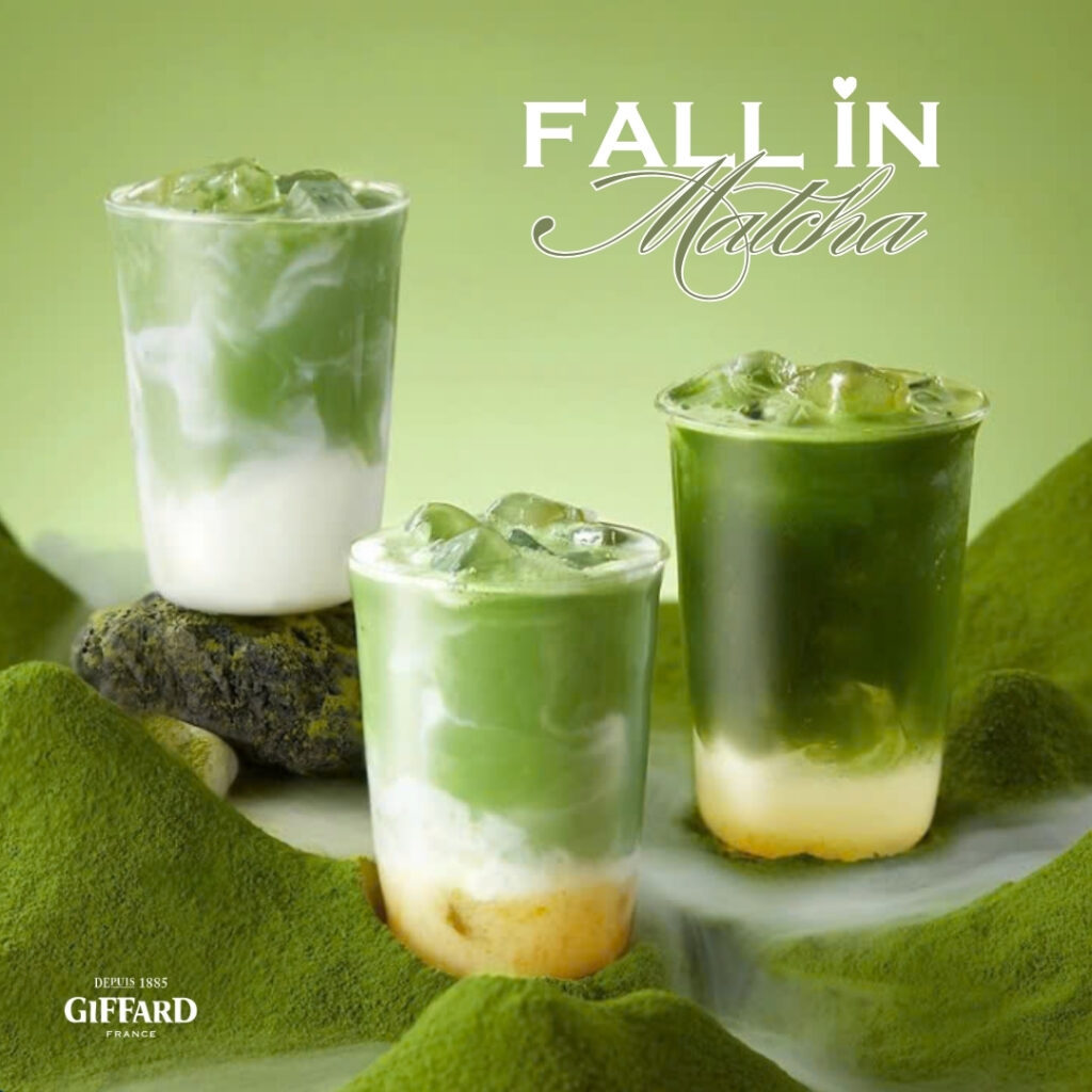 Siro Giffard Trà Xanh Matcha 700ml, Nguyên Liệu Pha Chế Nhập Khẩu Pháp Cao Cấp