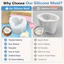 ✨Homie✨Khuôn silicone con gà làm khúc bạch, thạch rau câu, bánh sinh nhật