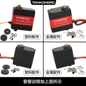 🔥đồ nâng cấp xe rc Digital servo rc Robot 20kg60kg180 độ 360 độ Bánh lái kỹ thuật số trục kép Mô-men xoắn cao Gimbal Robot cánh tay Robot